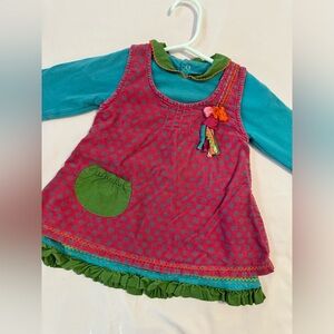 Catimini dress 6-9 month